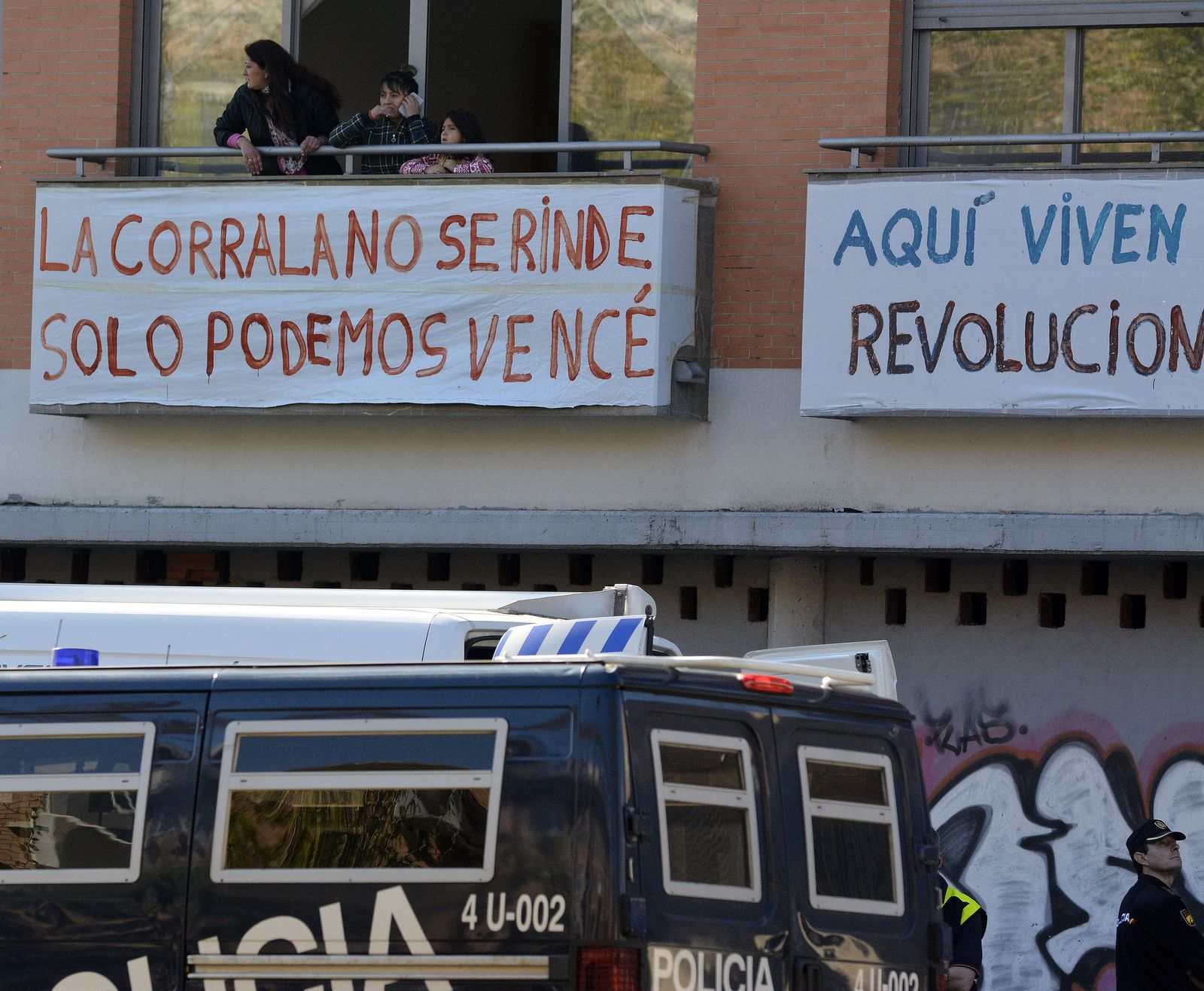 Pisos ocupados por la Corrala Utopía en la Macarena.