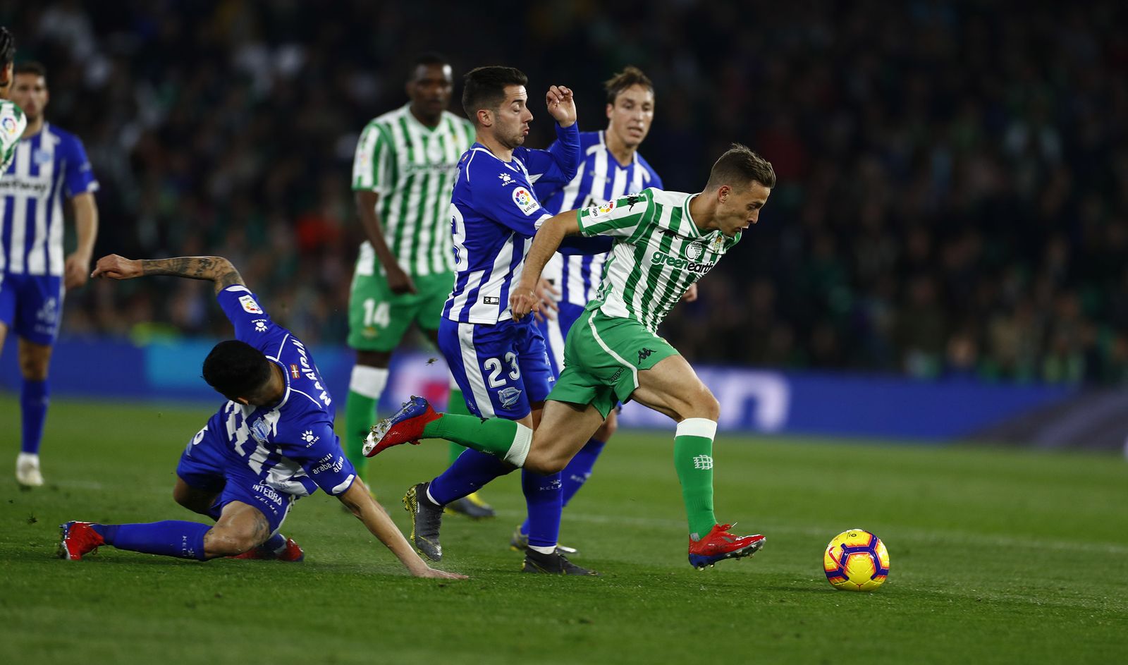 Las imágenes del Betis-Alavés