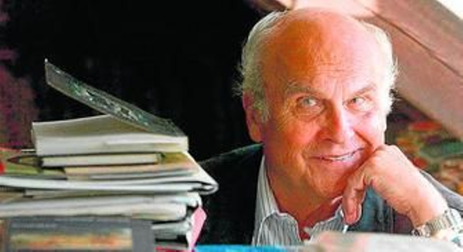 El escritor Ryszard Kapuscinski.