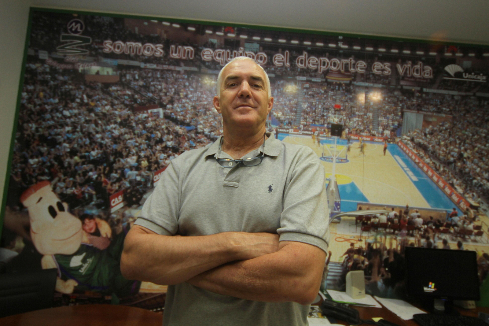 Las fotos de Manolo Rubia en su etapa en el Unicaja