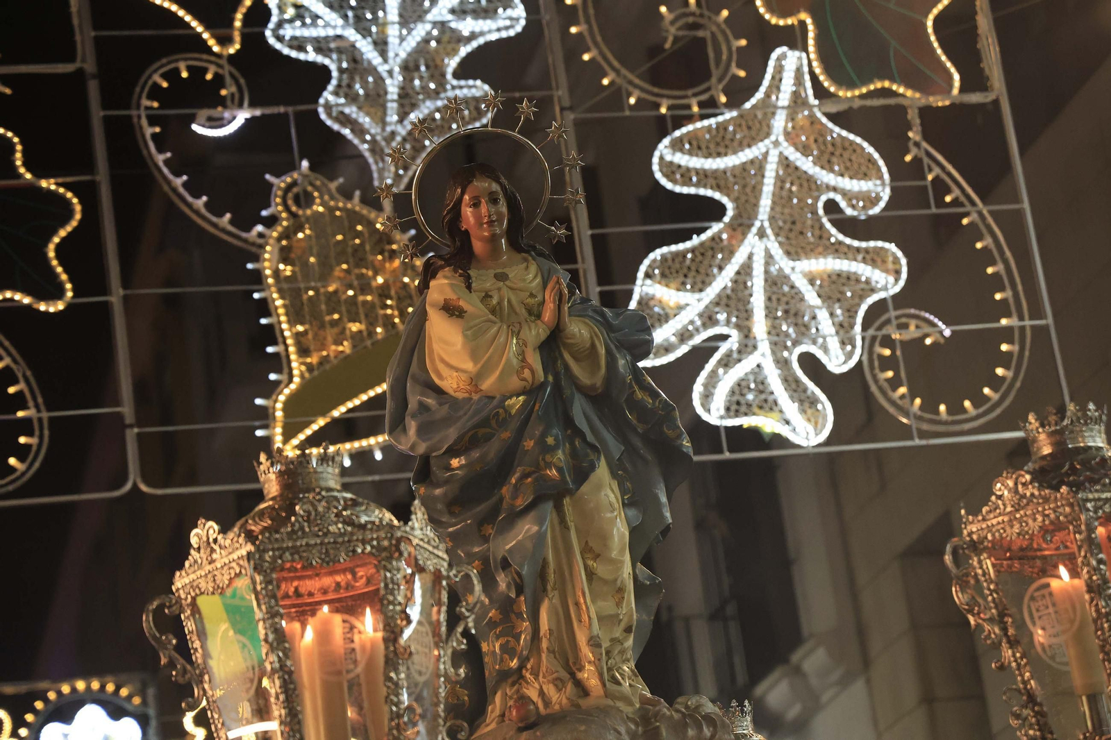 Fotos de la procesión de la Inmaculada Concepción en Algeciras