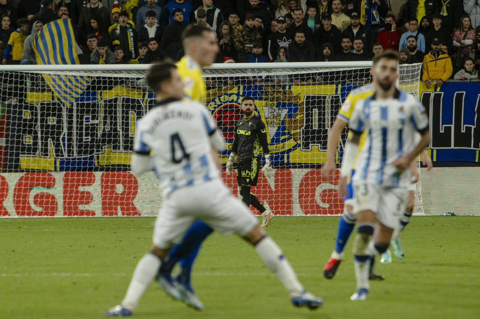 Cádiz CF - Real Sociedad, las imágenes del partido .