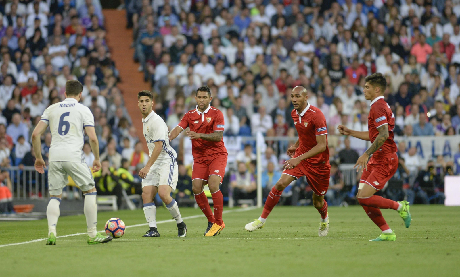 Las imágenes del Real Madrid-Sevilla