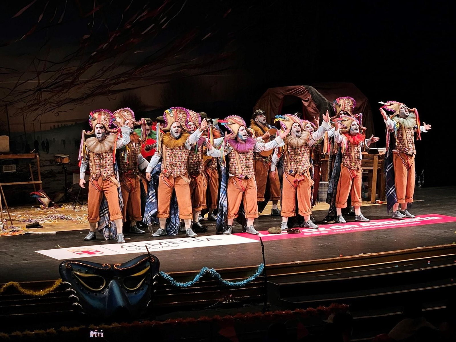 Actuación de carnaval.