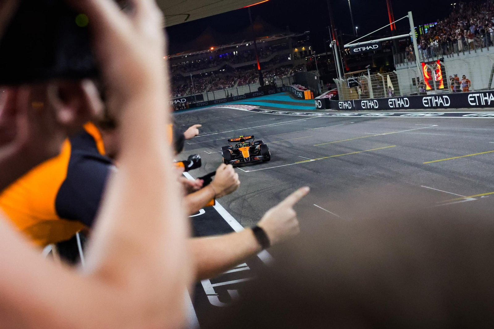 Las fotos del título mundial de Lando Norris en la Fórmula 1