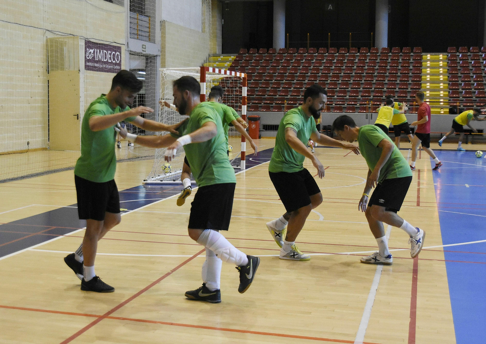 Las imágenes del primer entrenamiento del Córdoba Patrimonio de la Humanidad