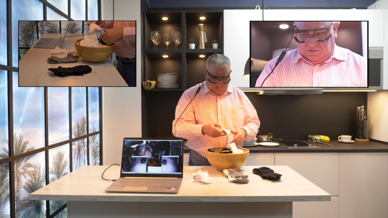 Estimulación eléctrica: un paciente ciego recupera visión en un ensayo UMH