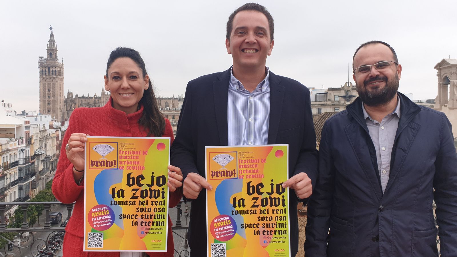 Presentación del Festival de Música Urbana Praw!