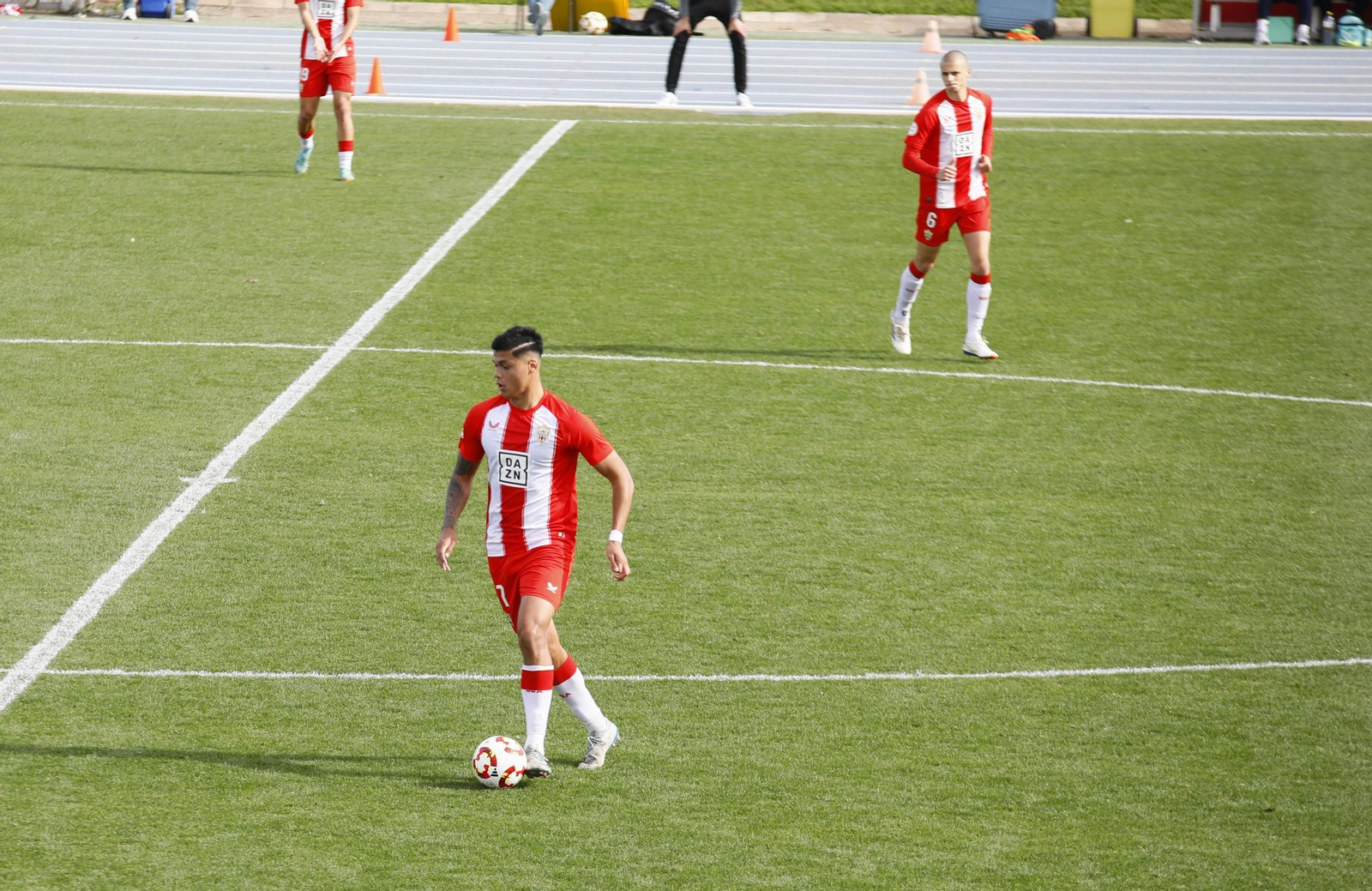 Imágenes del partido entre Almeria B contra Villanovense de segunda RFEF