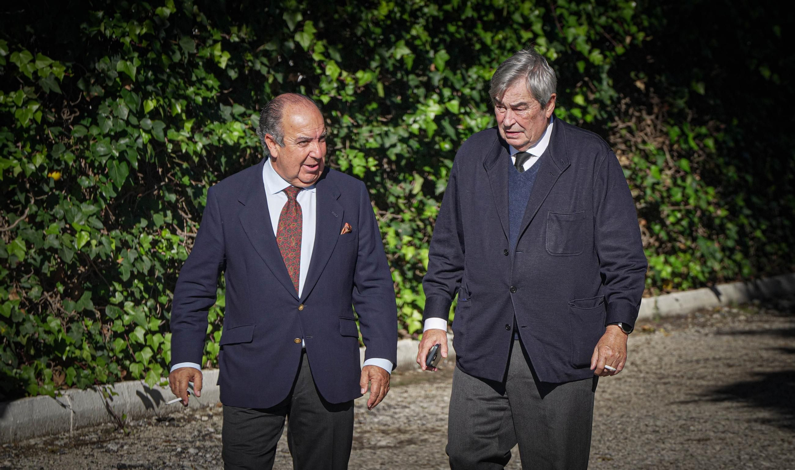 Familiares y amigos despiden a Álvaro Domecq en su casa de Jerez