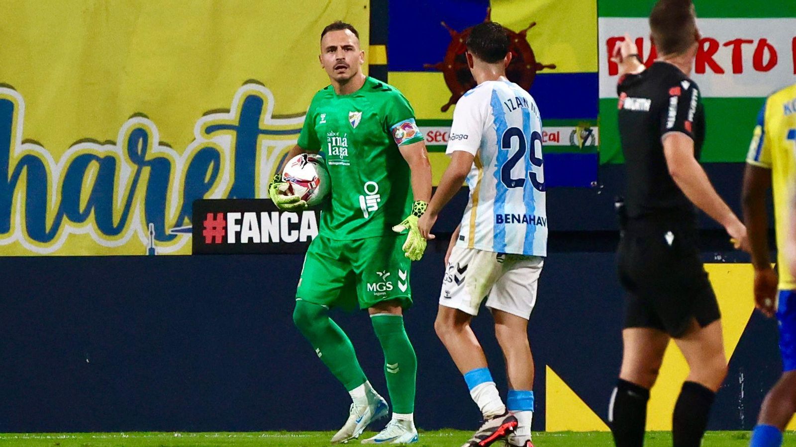 El Cádiz - Málaga CF, en fotos