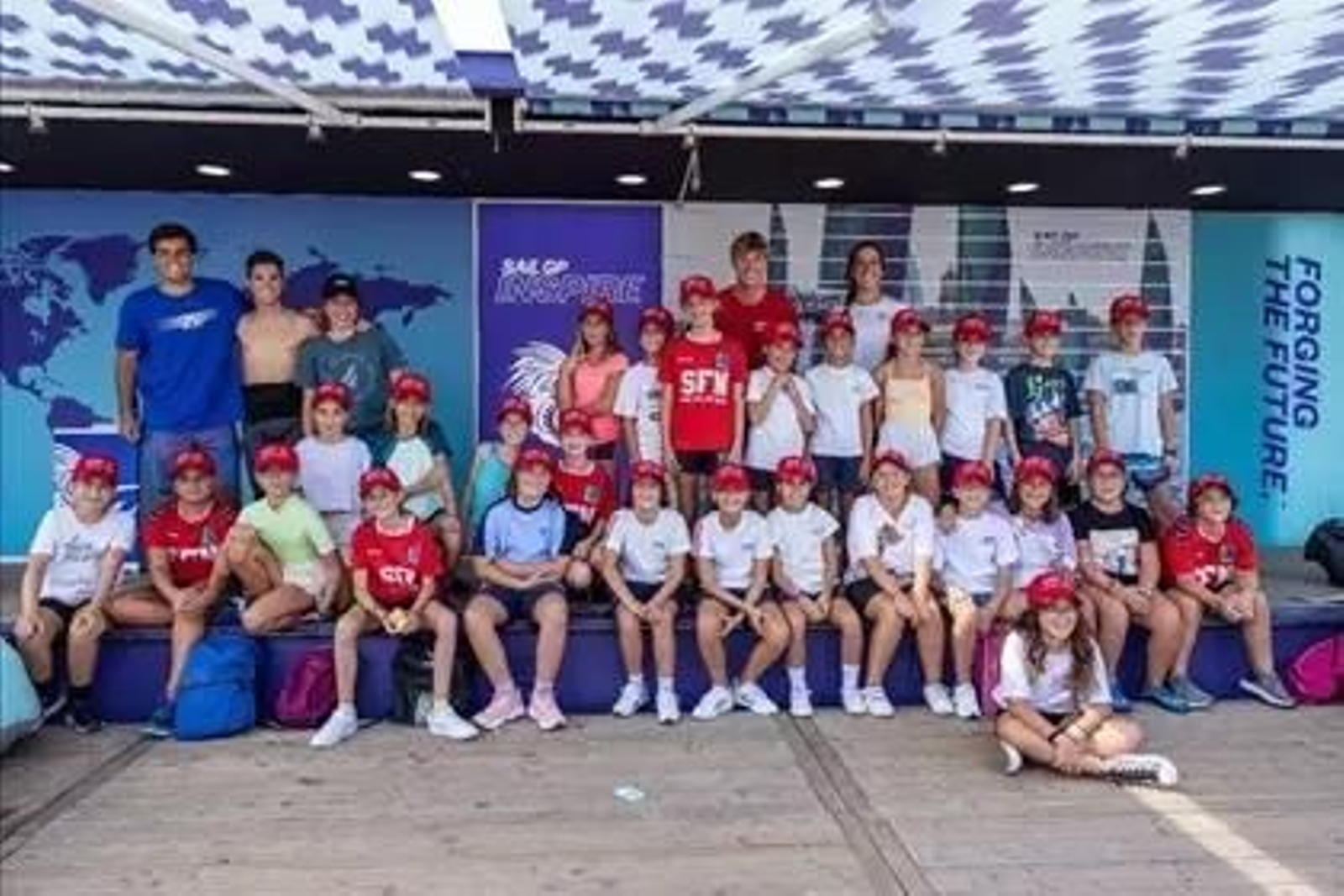 "SailGP Inspire" permitirá a más de 100 jóvenes de Cádiz hacer foiling