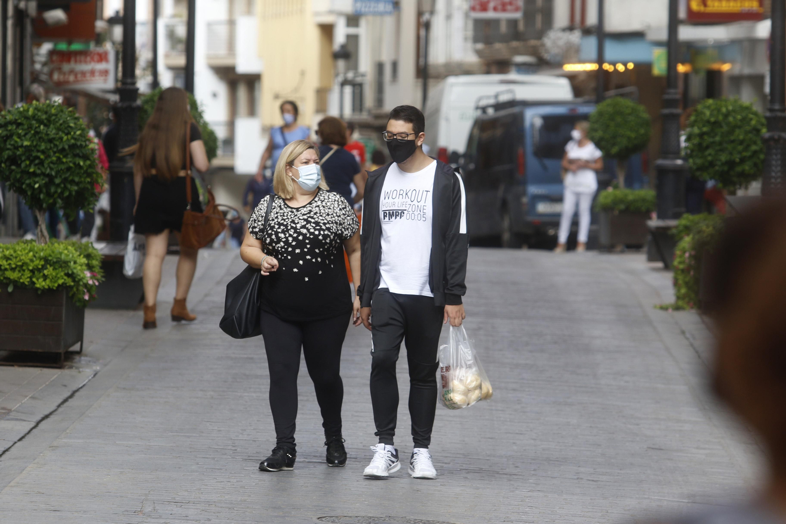 La semana 'horribilis' de Lucena a causa del covid, en fotografías