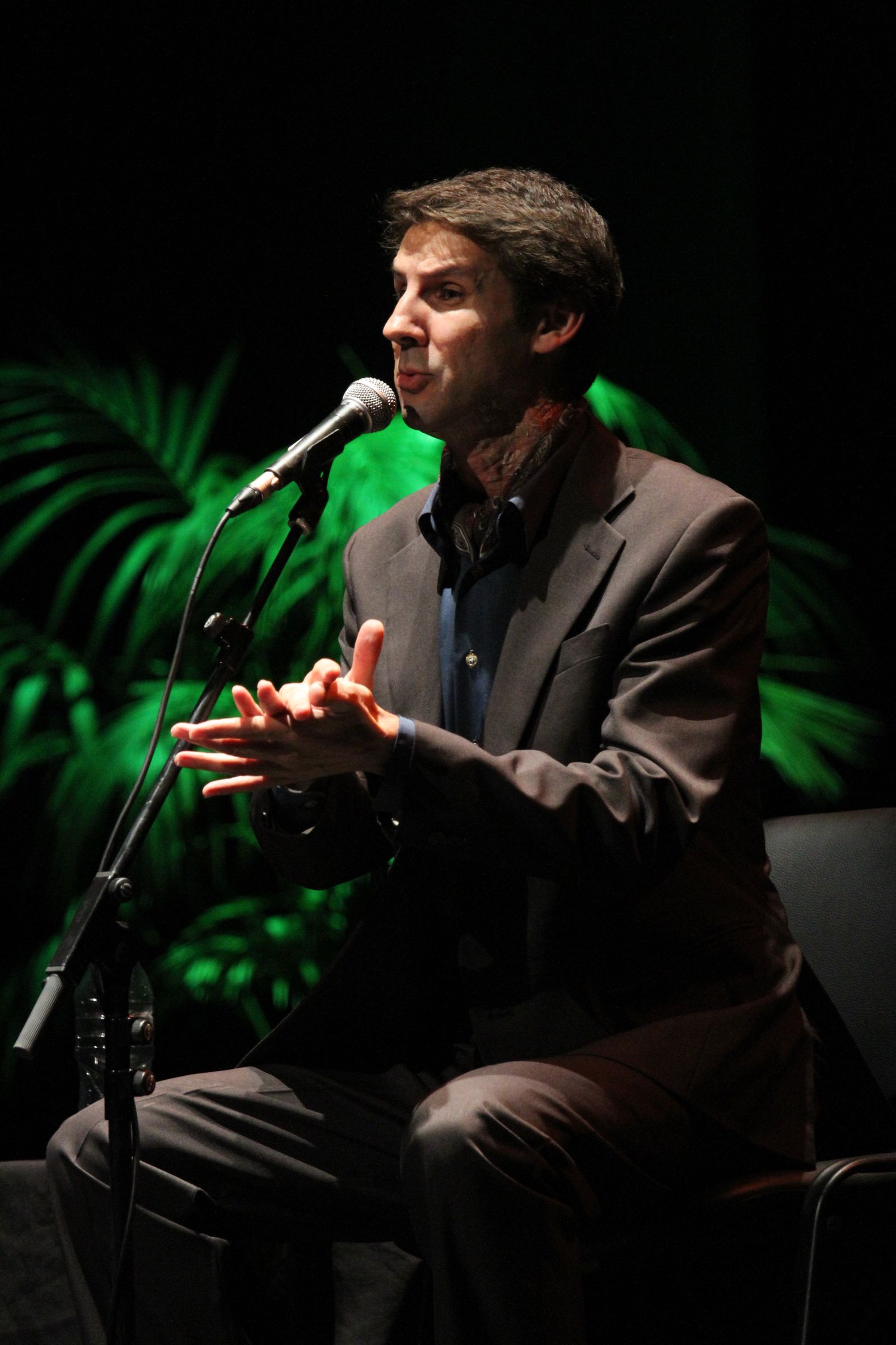 Perico El Pañero, durante una actuación.