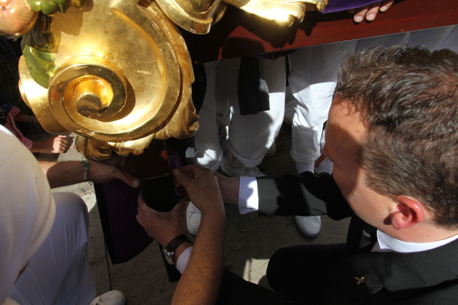 Imágenes de las Tres Caídas. Lunes Santo.