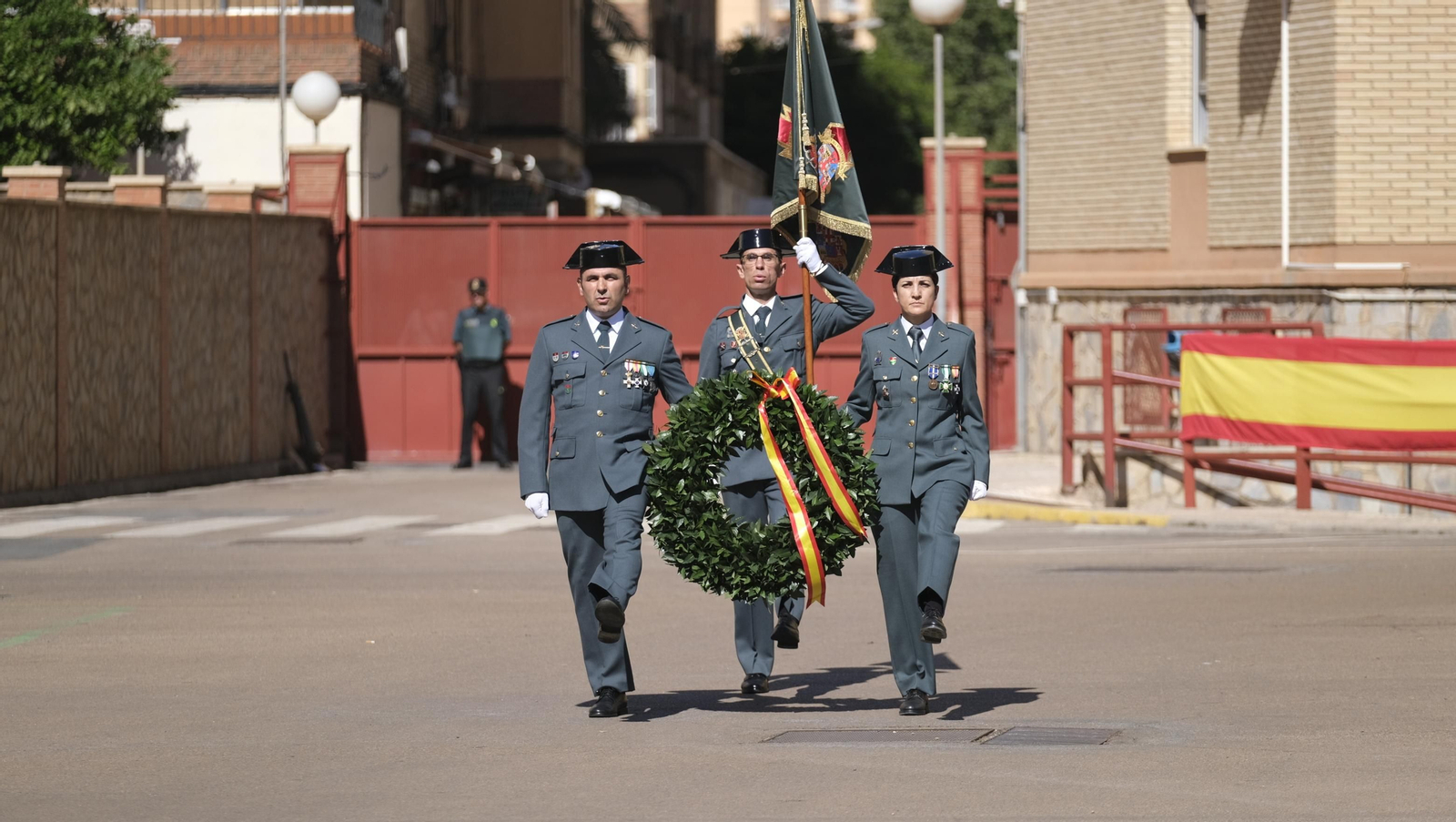 Imágenes de la celebración del 179 aniversario de la Guardia Civil, en la Comandancia de Almería
