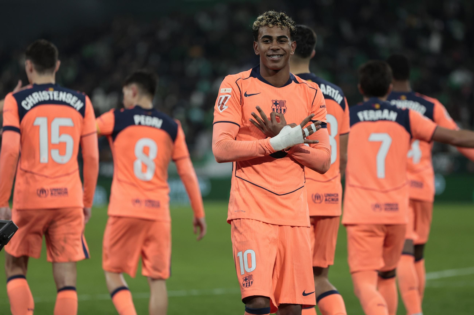 Las fotos del Betis - Barcelona