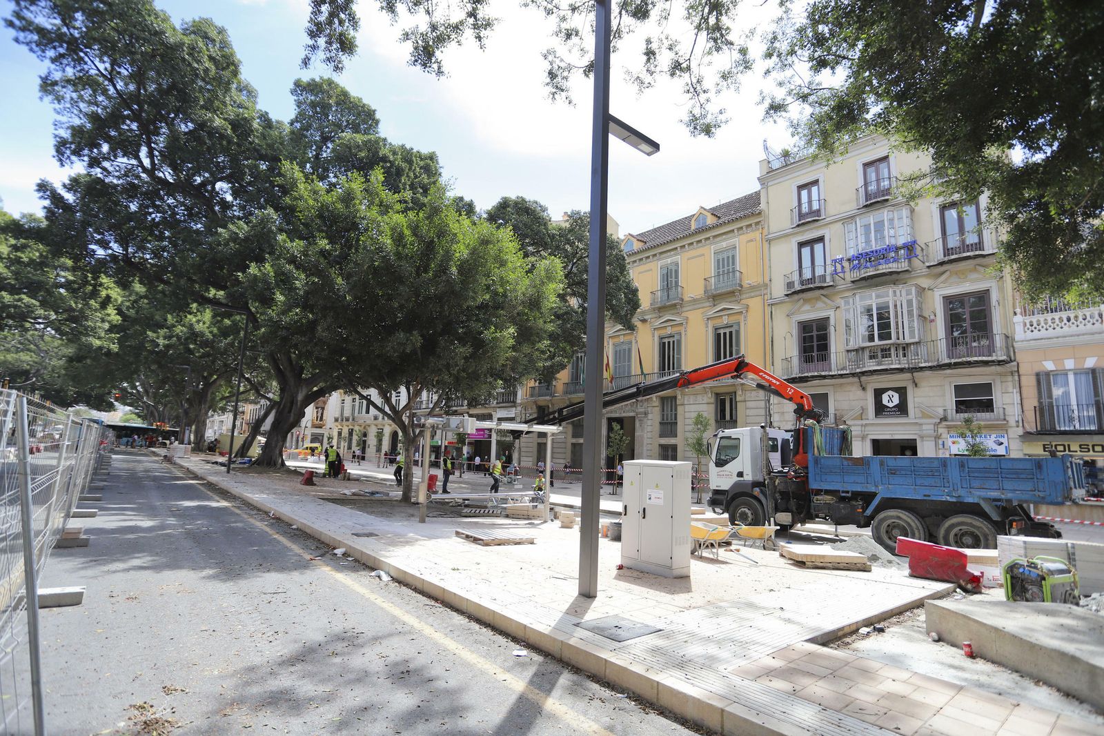 Las fotos en la cuenta atrás para la nueva Alameda Principal