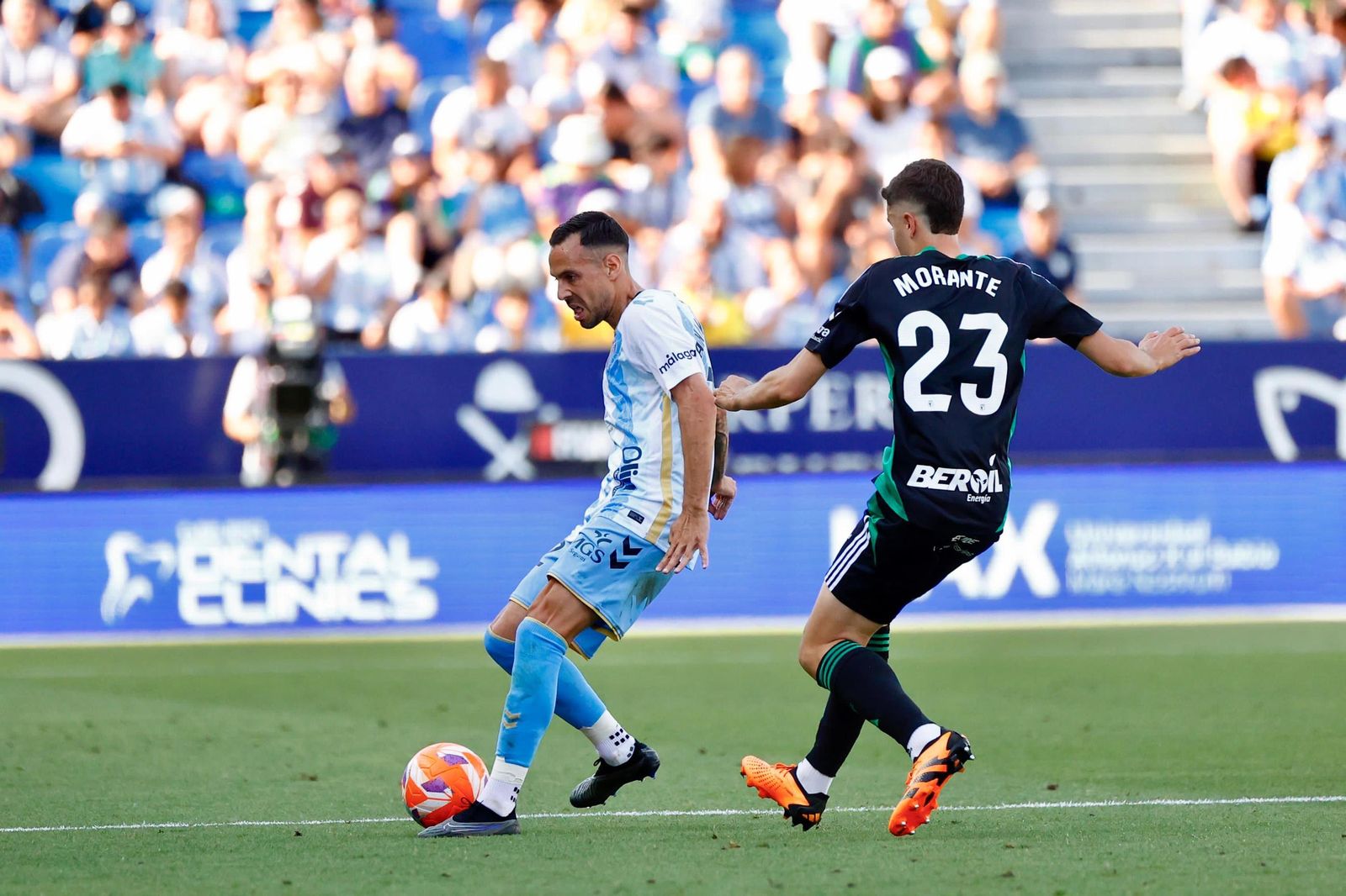 El Málaga CF-Burgos, en fotos