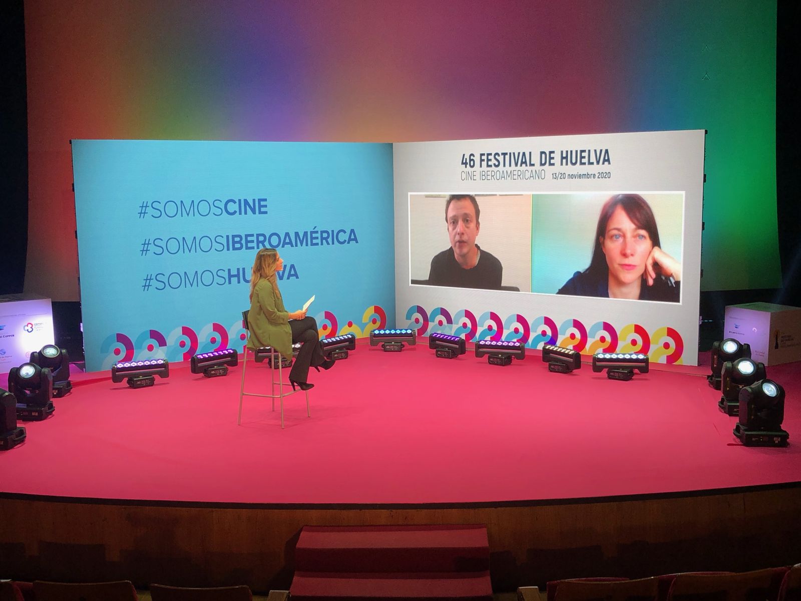 Ruede de prensa de presentación de la película argentina