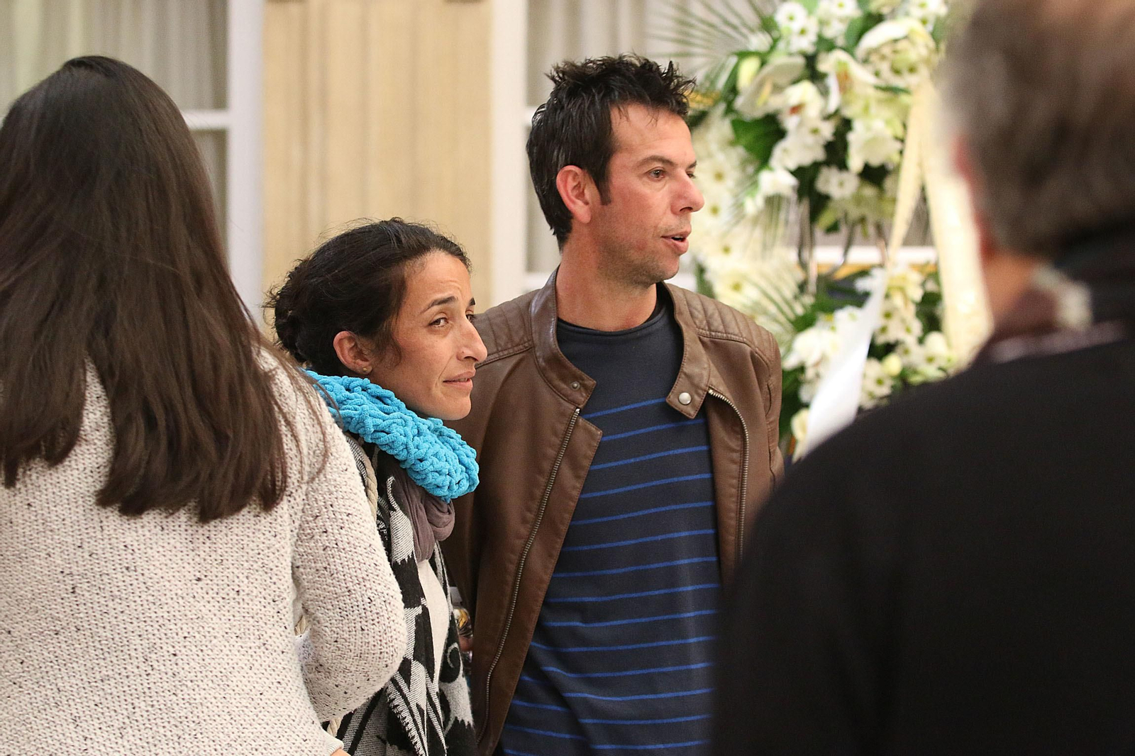 Las imágenes de la capilla ardiente por Gabriel