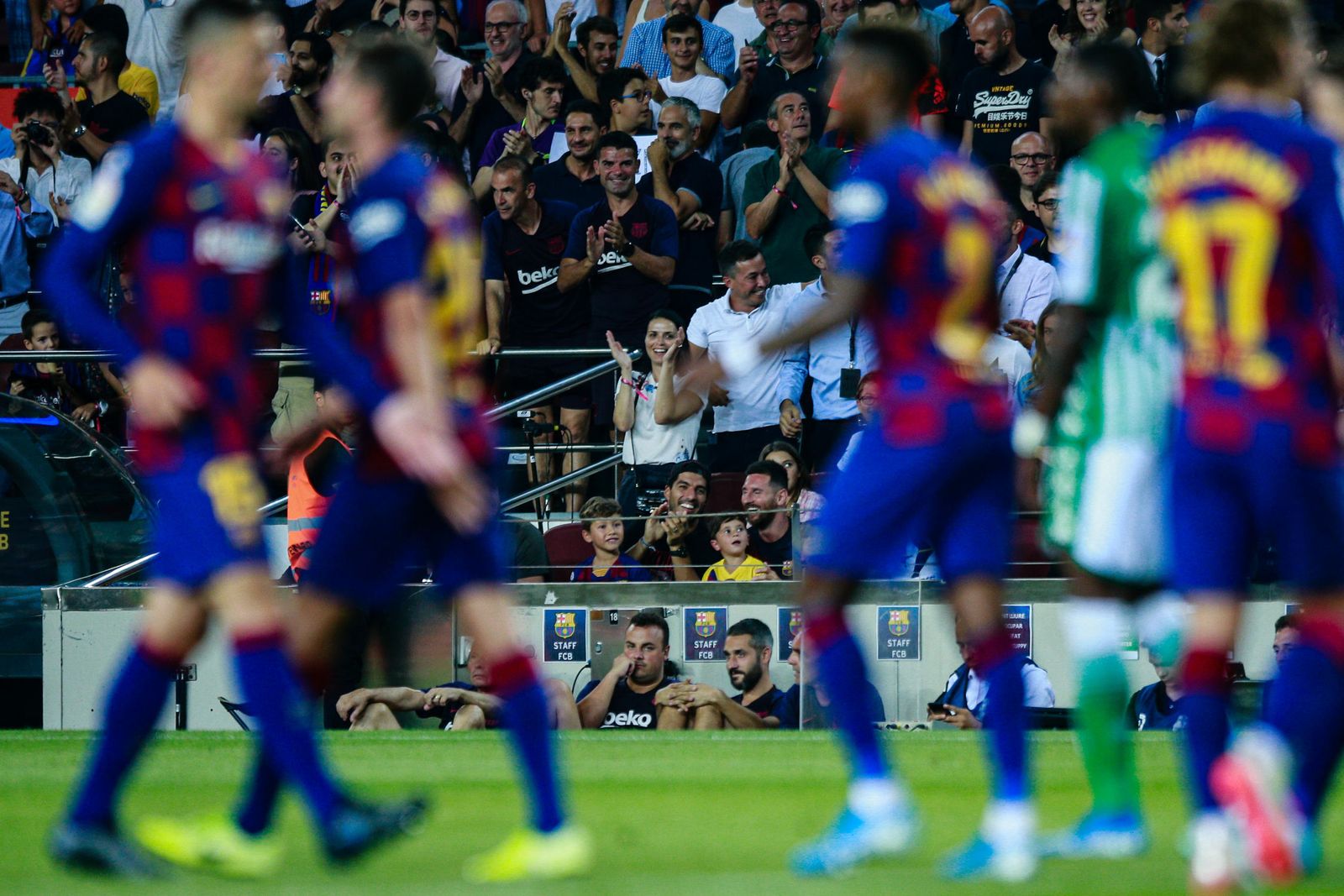 Las imágenes del Barcelona-Betis