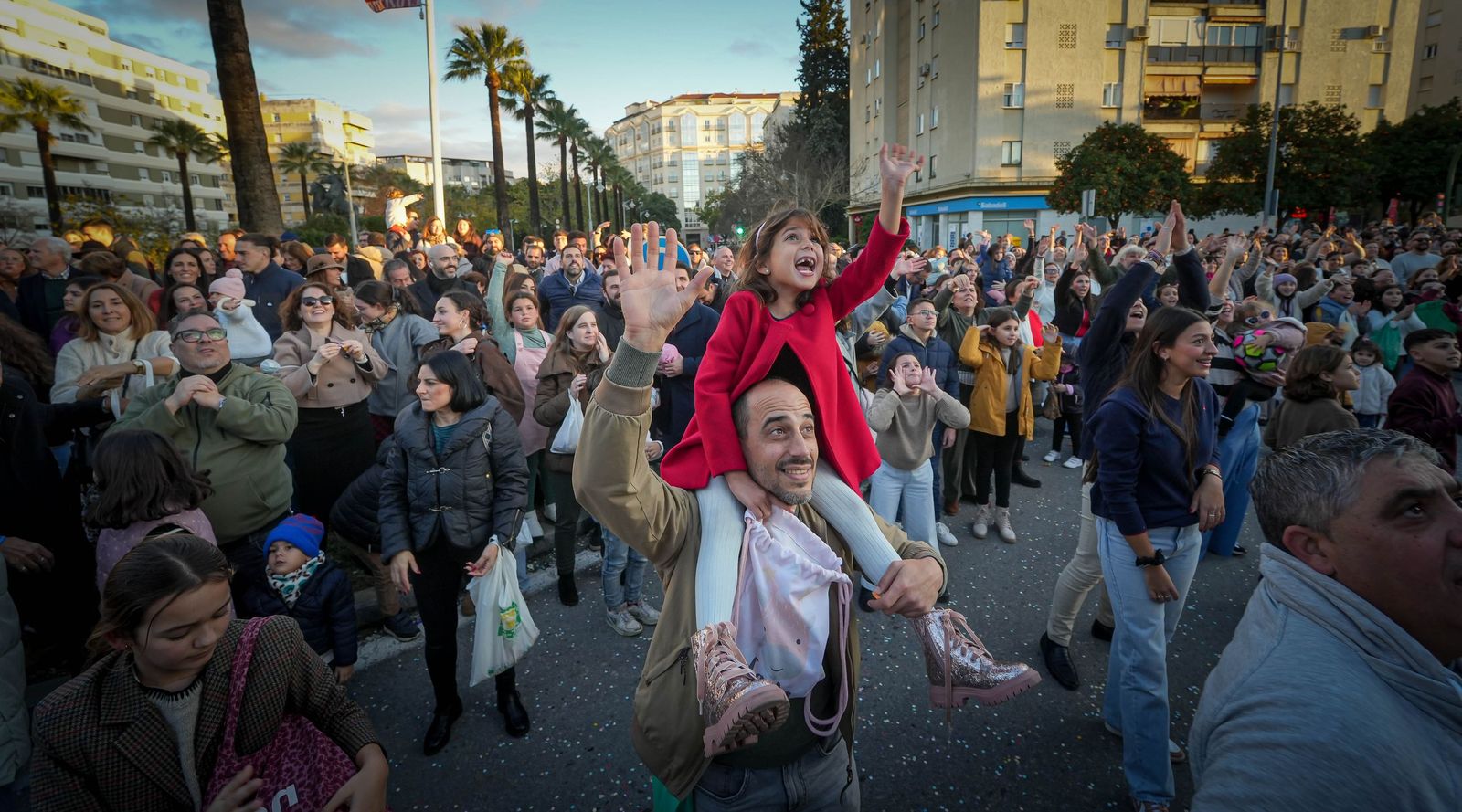 Imágenes de la cabalgata de Reyes Magos en Jerez