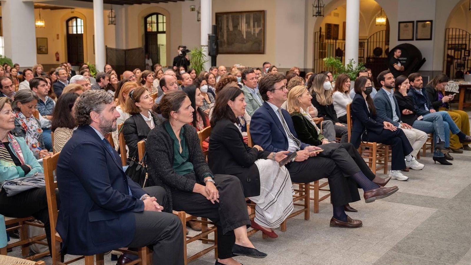 Una imagen del acto celebrado en Real Tesoro.