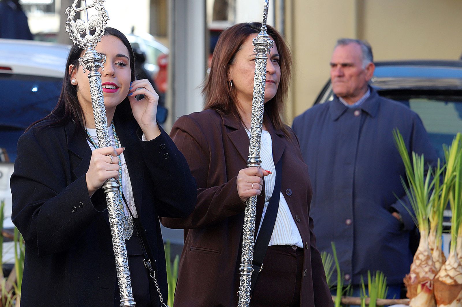 Imágenes de la procesión de San Sebastián en Huelva