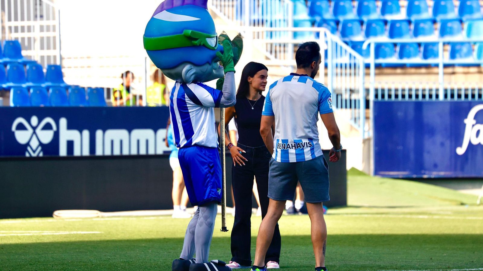 Las fotos del picnic en La Rosaleda para aficionados del Málaga