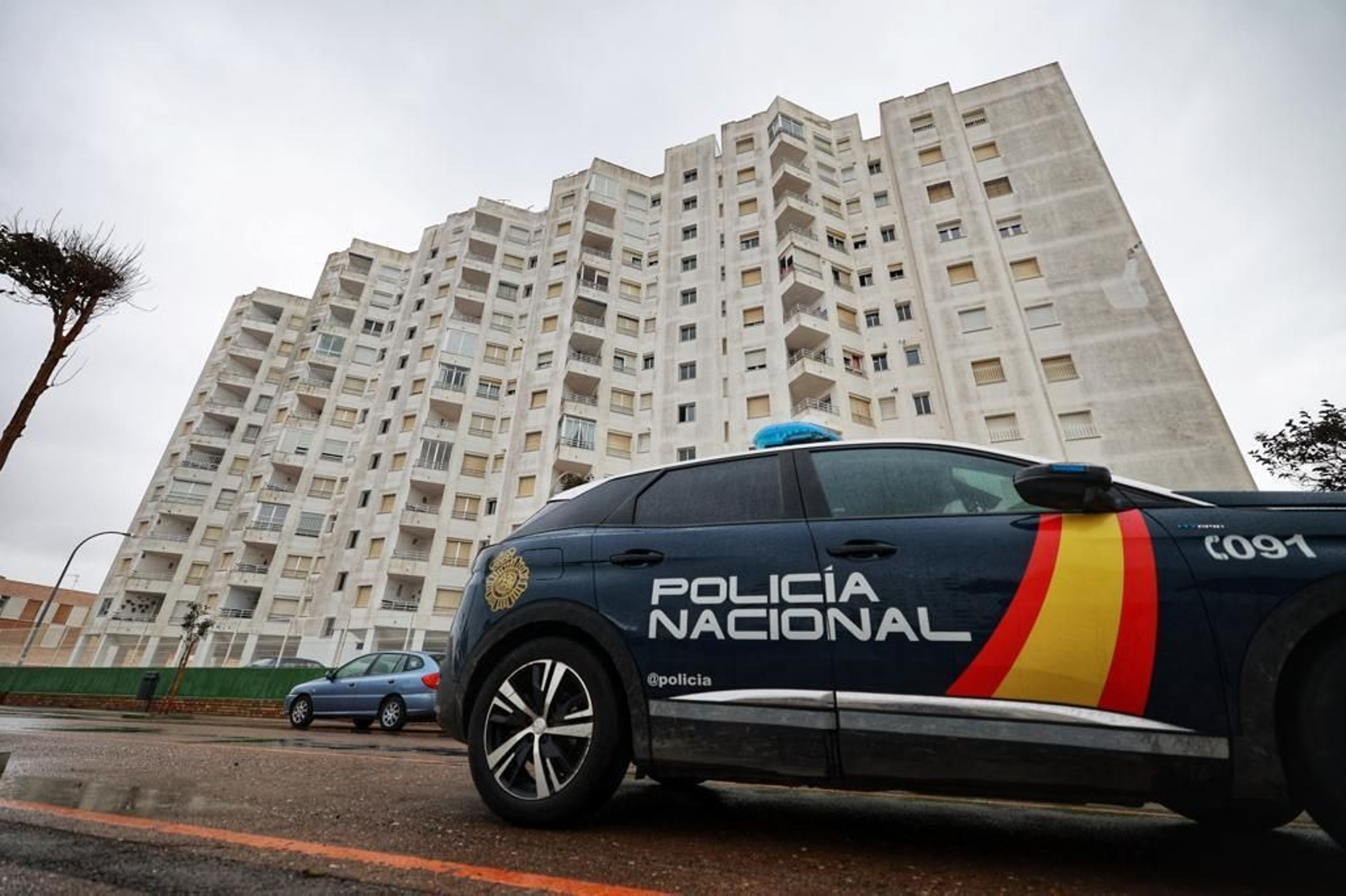 Imágenes del lugar del crimen machista en El Puerto