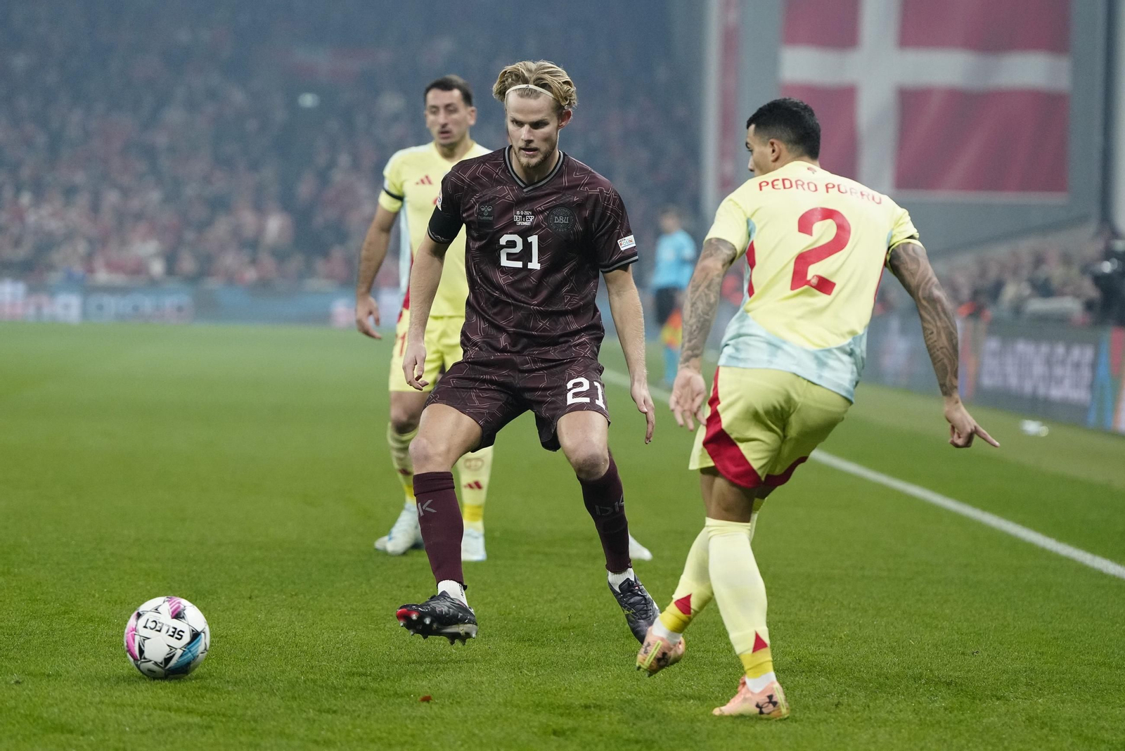 Las fotos del Dinamarca - España