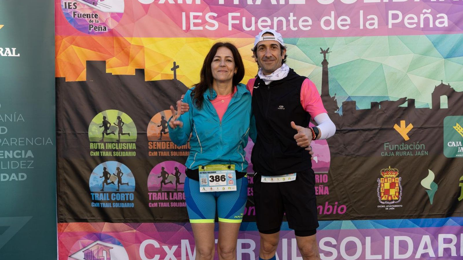 En imágenes: kilómetros para la esperanza de Celia en el CxM Trail Solidario IES Fuente de la Peña (I)
