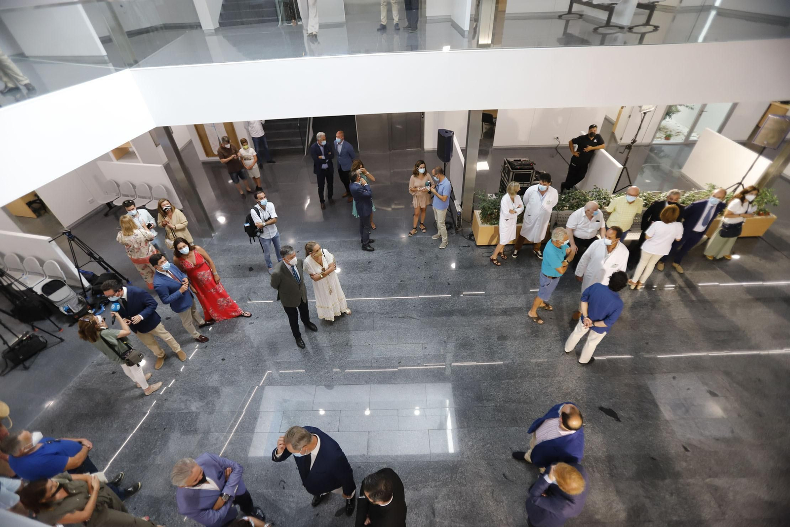 Imágenes de la inauguración del Centro de Salud de Isla Chica en Huelva