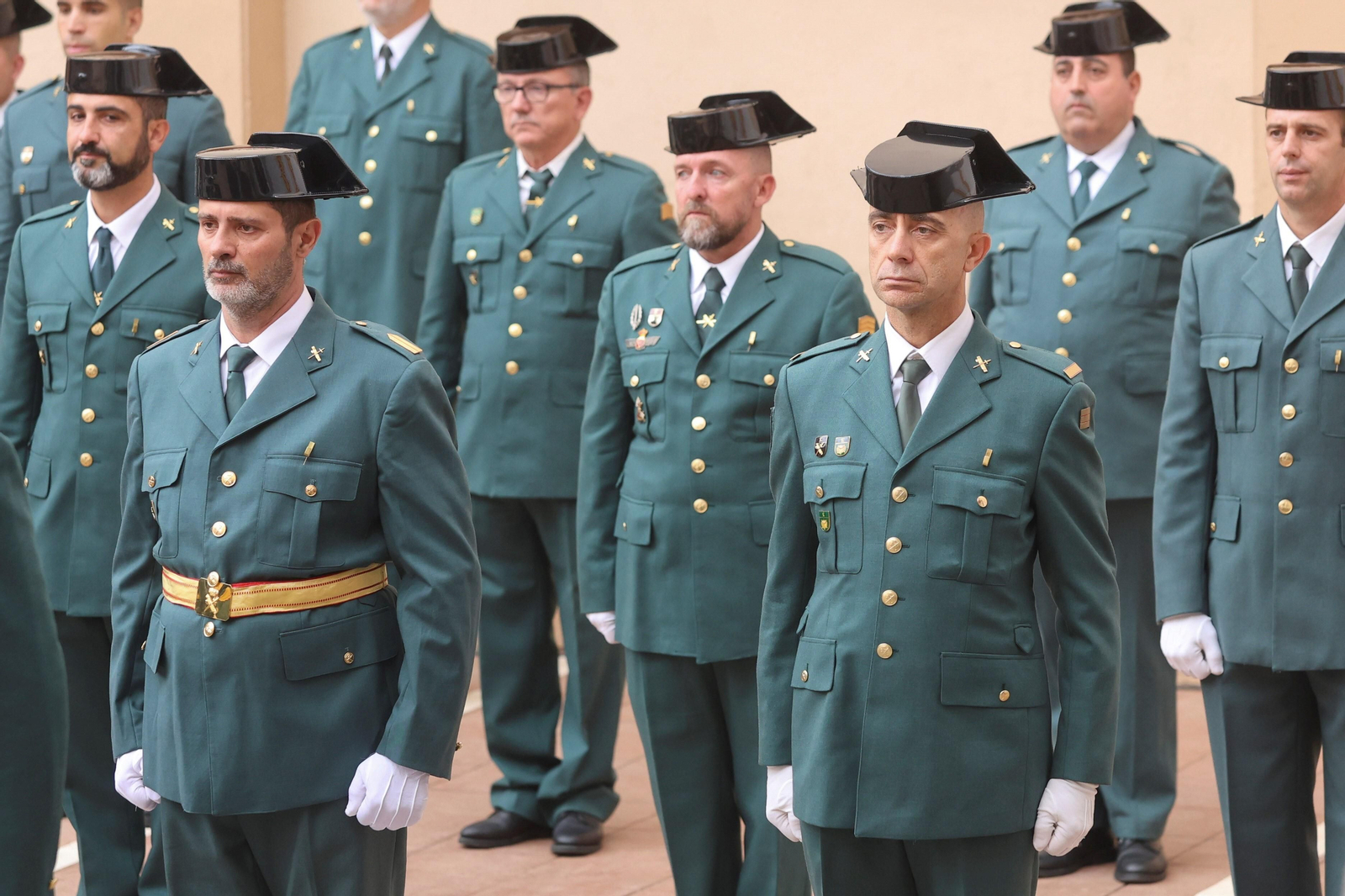 La Guardia Civil de Málaga homenajea a los agentes retirados en su 179 aniversario