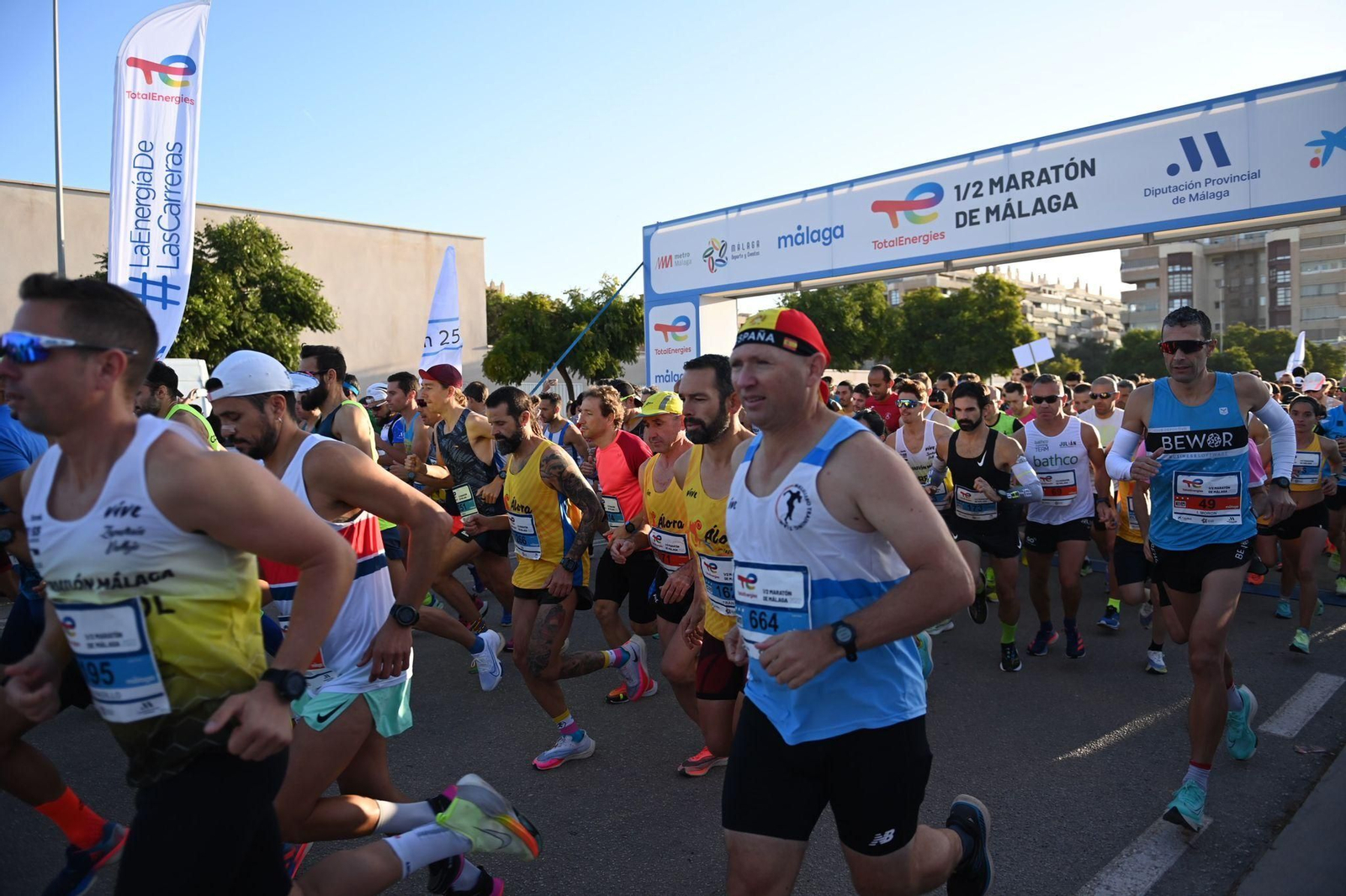 Las fotos del XXXI TotalEnergies Media Maratón Ciudad de Málaga