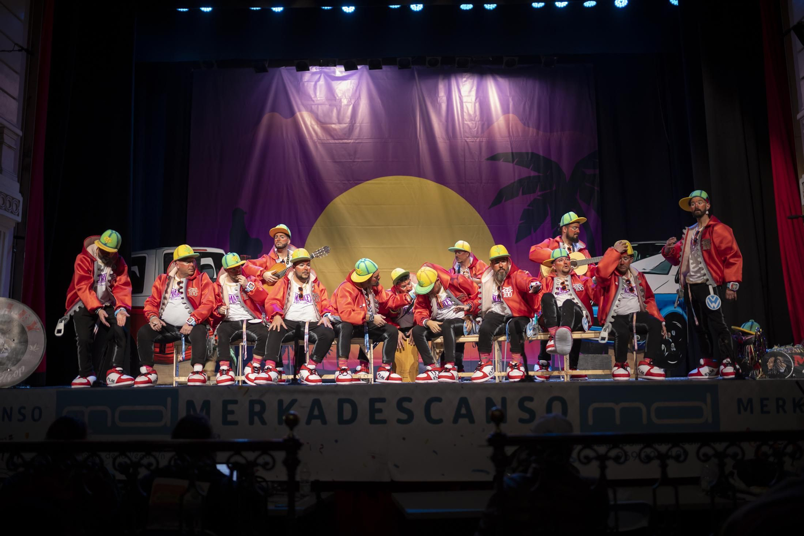 La última jornada de semifinales del Carnaval de Huelva, en imágenes