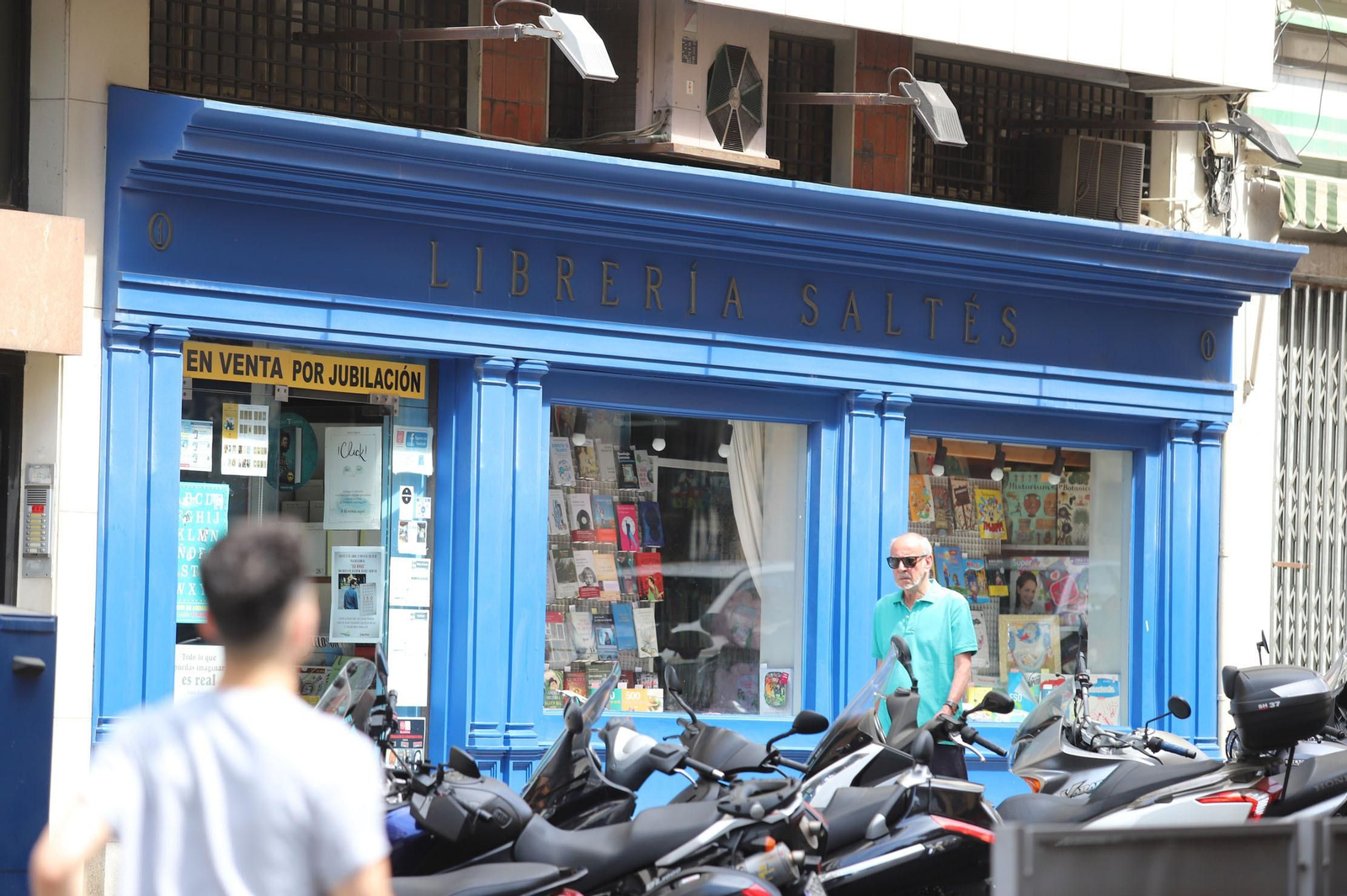 Fachada de la Librería Saltés.