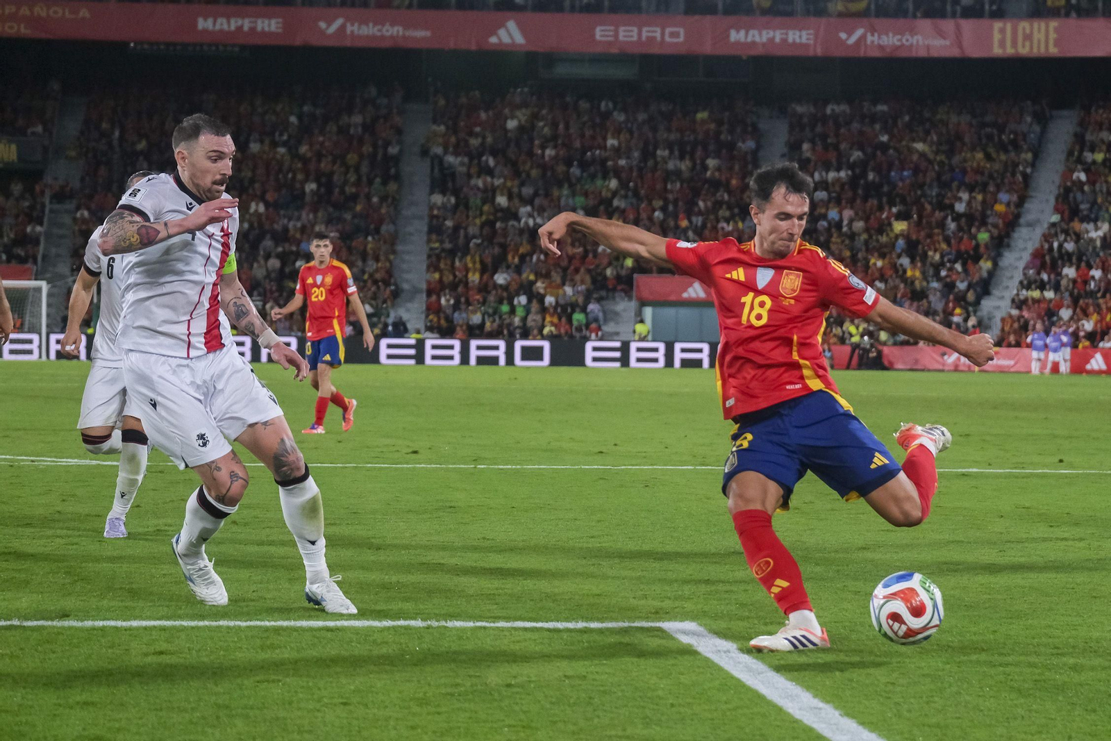 Las mejores fotos del España-Georgia