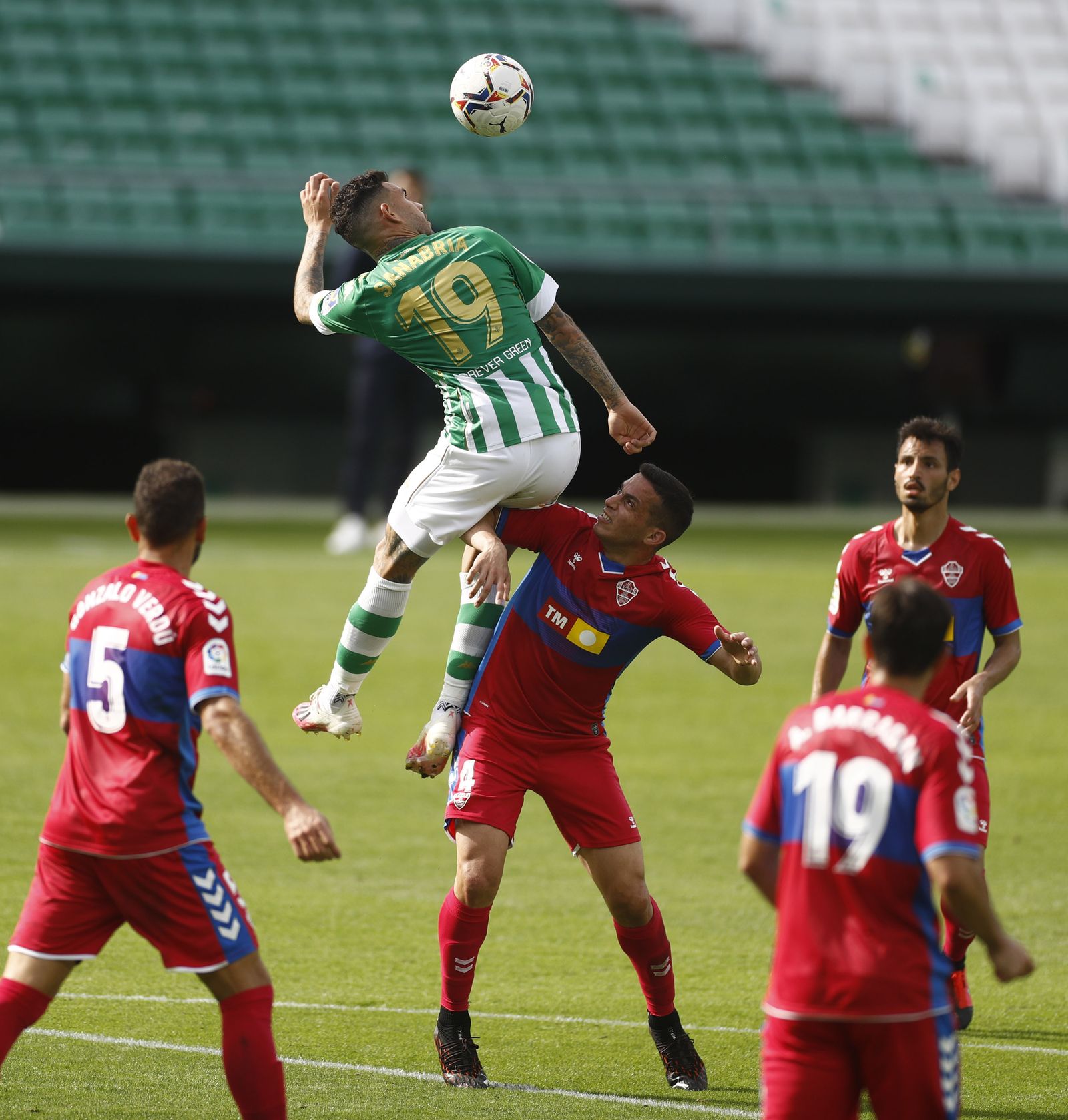 Las imágenes del Betis-Elche