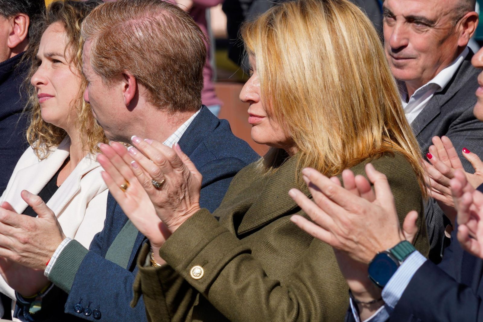Imágenes de la presentación de los nuevos autobuses eléctricos