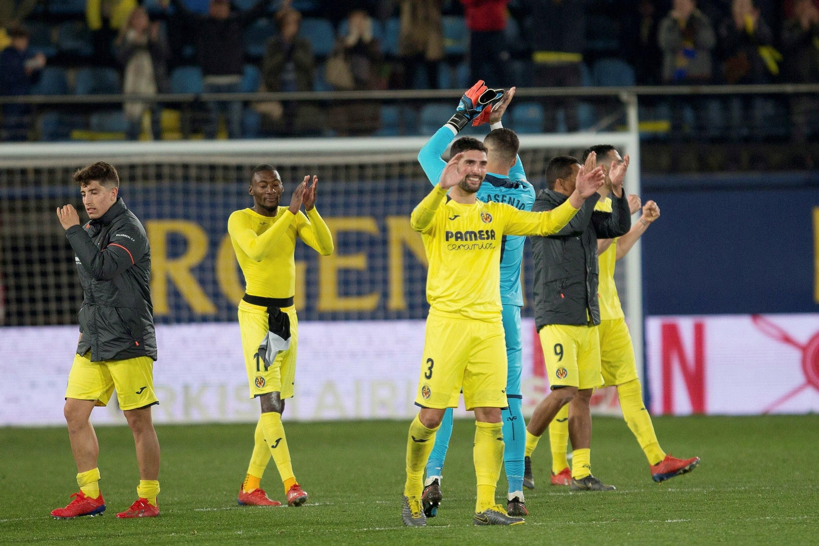 El Villarreal-Sevilla FC, en imágenes