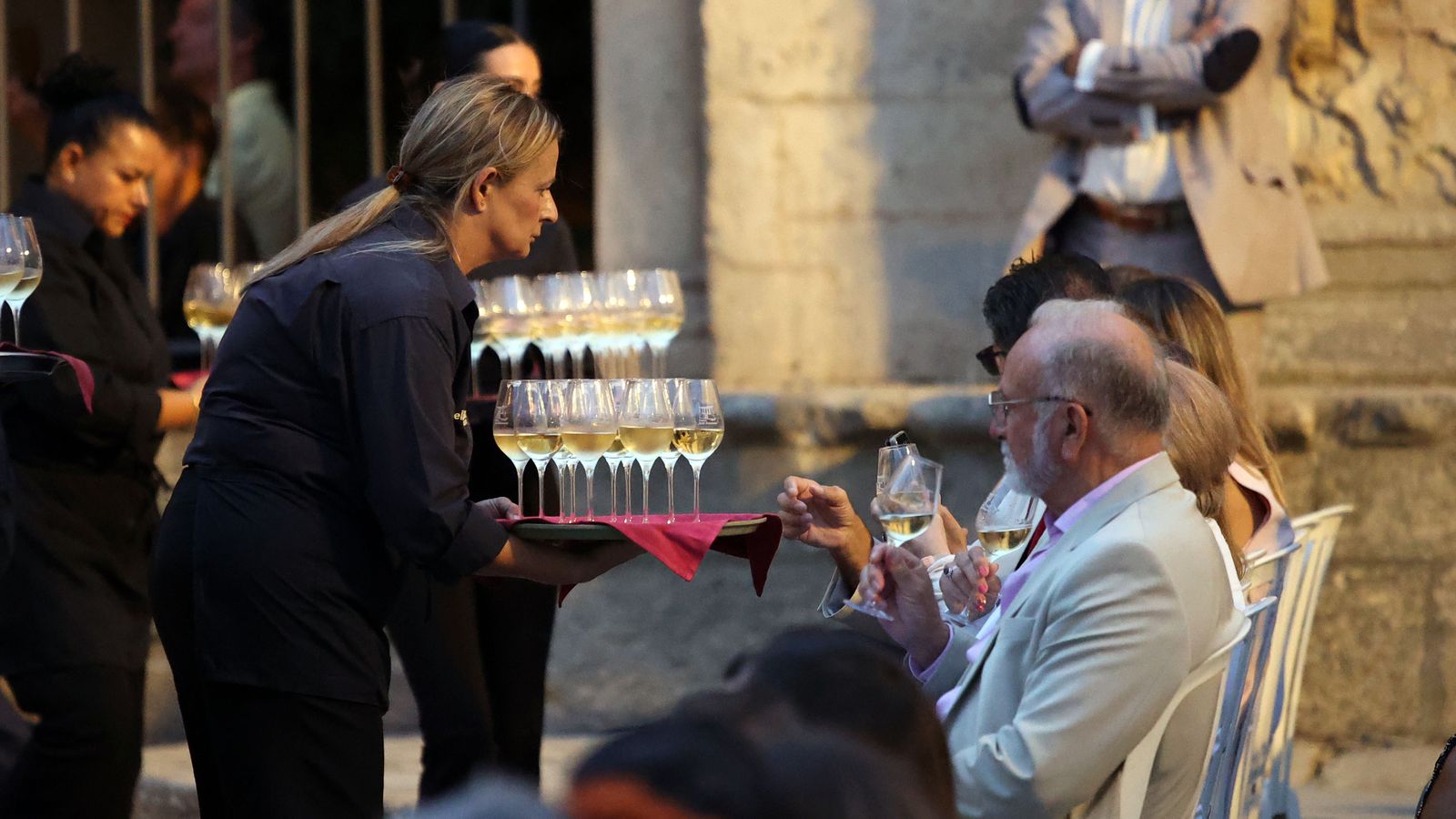 Gran cata 'Del Jerez al Cielo' en plaza de la Asunción