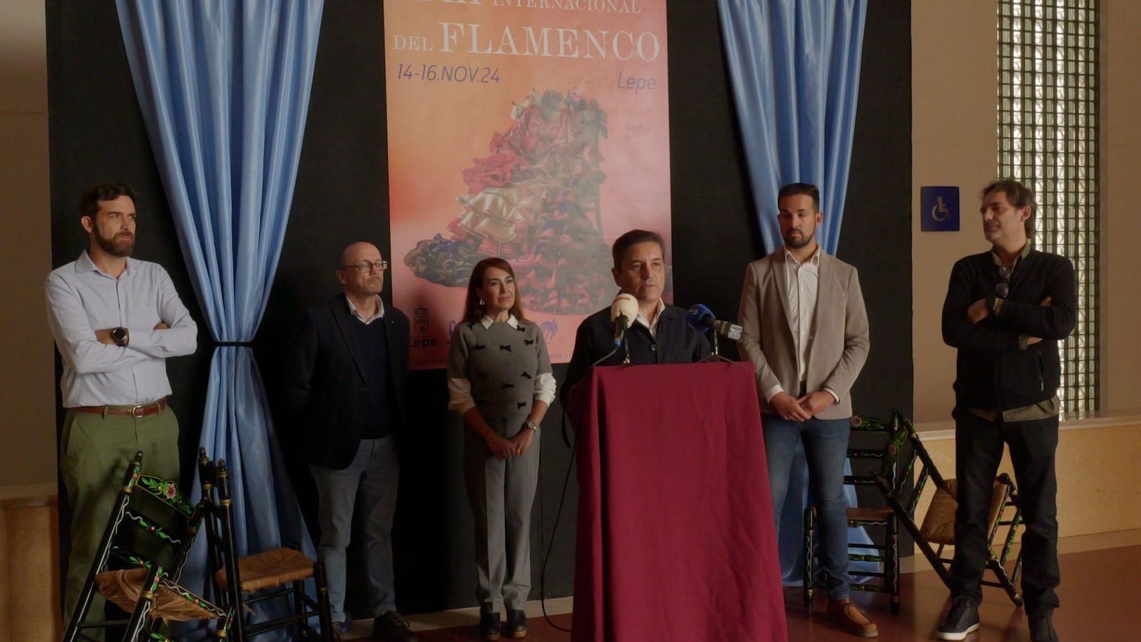 Presentación de las actividades por el Día Internacional del Flamenco en Lepe.