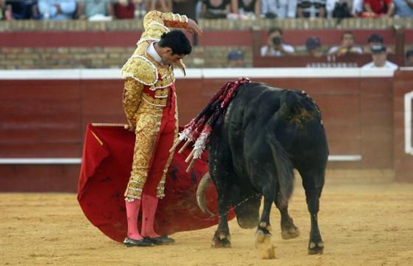 El Juli y Talavante se dan cita en la Merced en una tarde triunfal para ambos.

Foto: Espinola