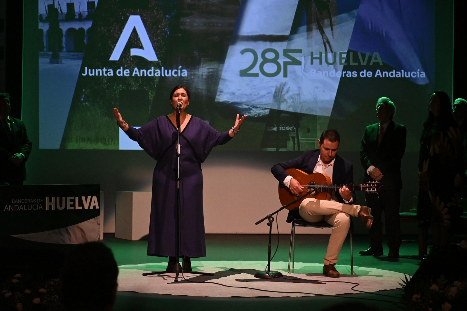 Premios de las Banderas de Andalucía en Huelva, en imágenes