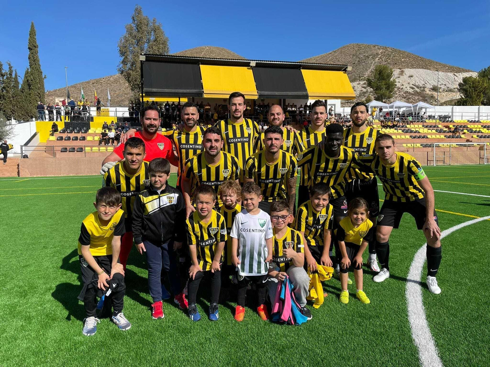 Once presentado por el Cantoria en su encuentro frente al Berja de la pasada jornada.