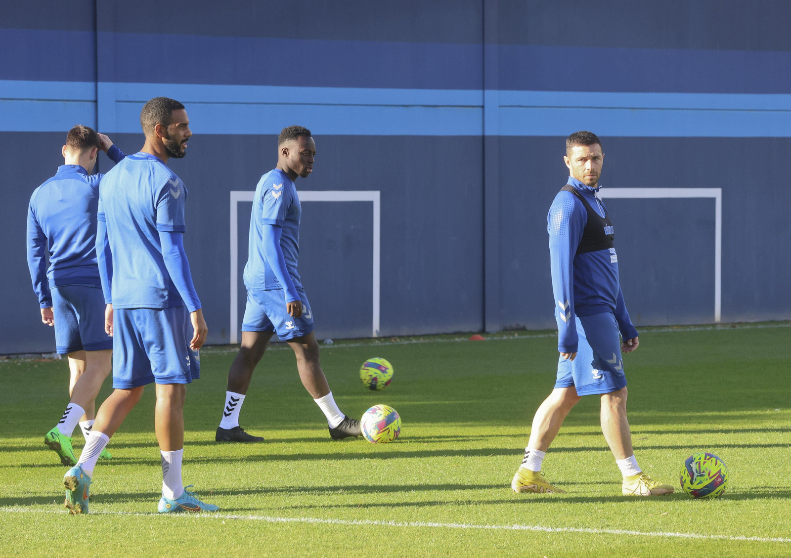 Las fotos de la vuelta al trabajo del Málaga CF