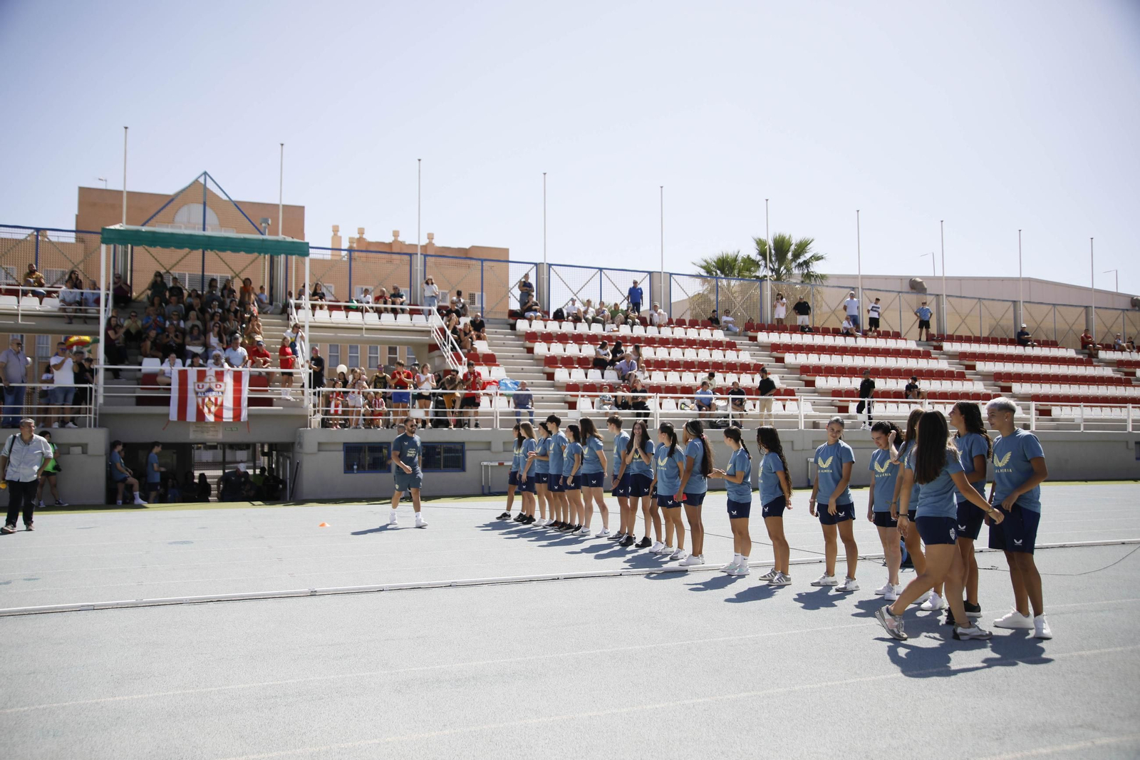 Las imágenes del partido de fútbol del Almería femenino contra el Betis B
