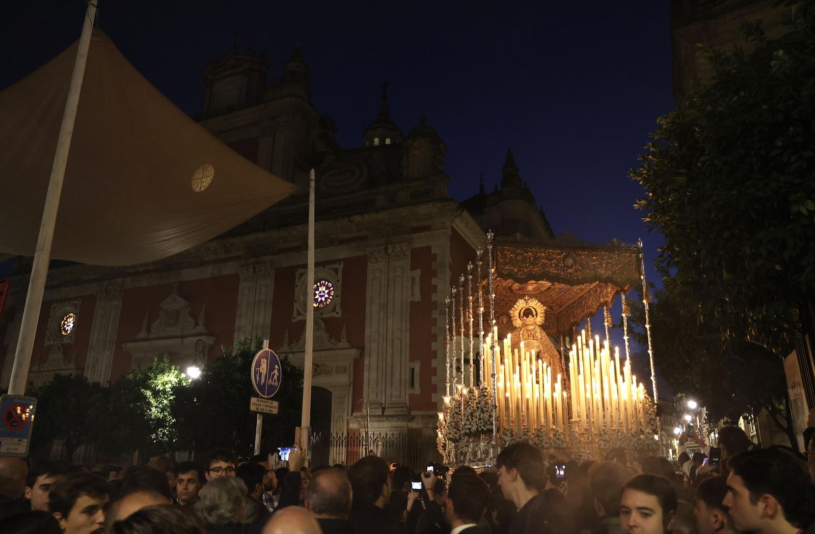 Traslado de la Virgen del Socorro a la catedral